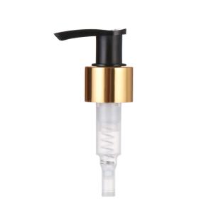 Fast Delivery 24mm 24/410 28mm Gold with Black color lock left and right lotion shampoo pump 