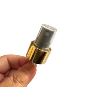 18mm 20mm 18-410 20-410 Shiny Black Gold Mist Sprayer for Perfume Bottle