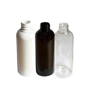 100ml clear white amber plastic pet hdpe bottle